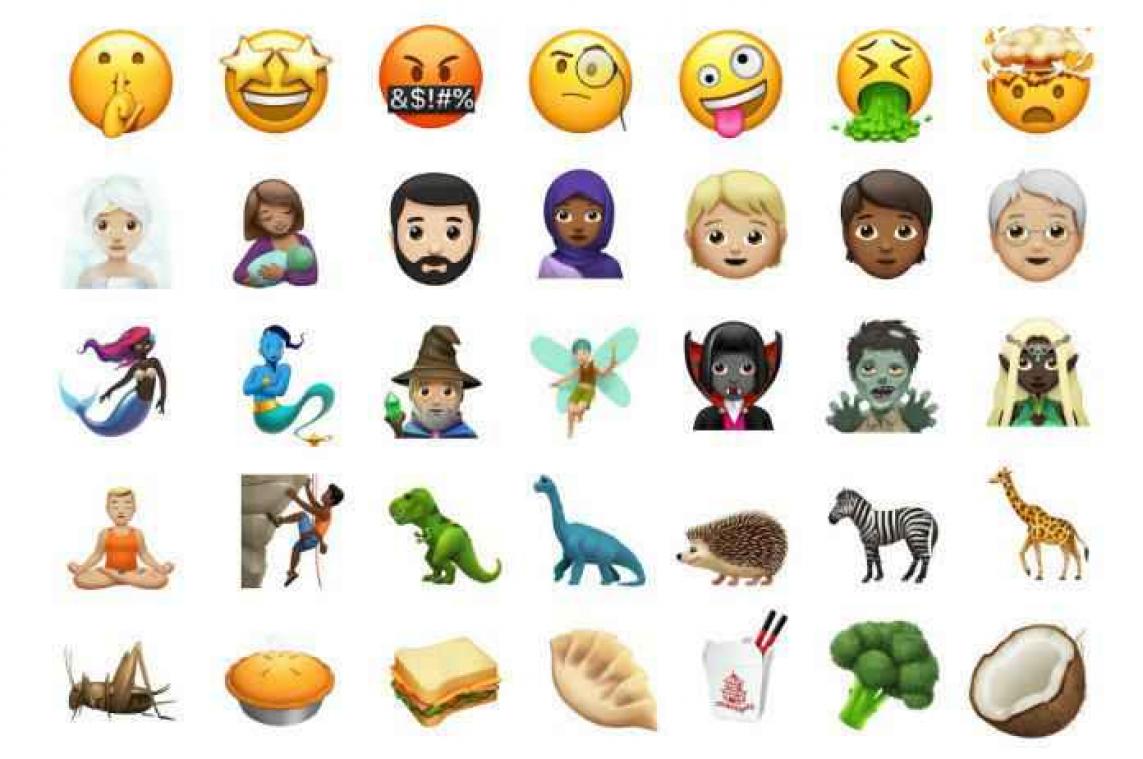 Apple lanceert tientallen nieuwe emoji