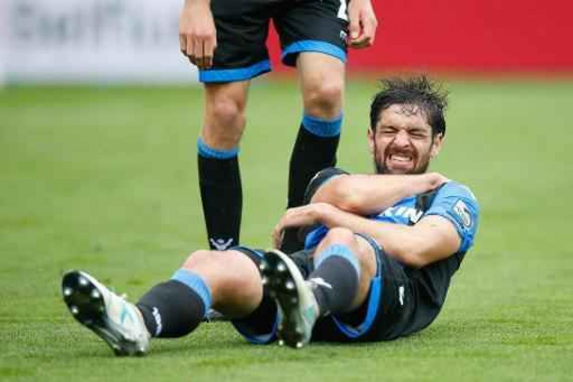 Jupiler Pro League - Club Brugge moet Benoit Poulain zes weken missen