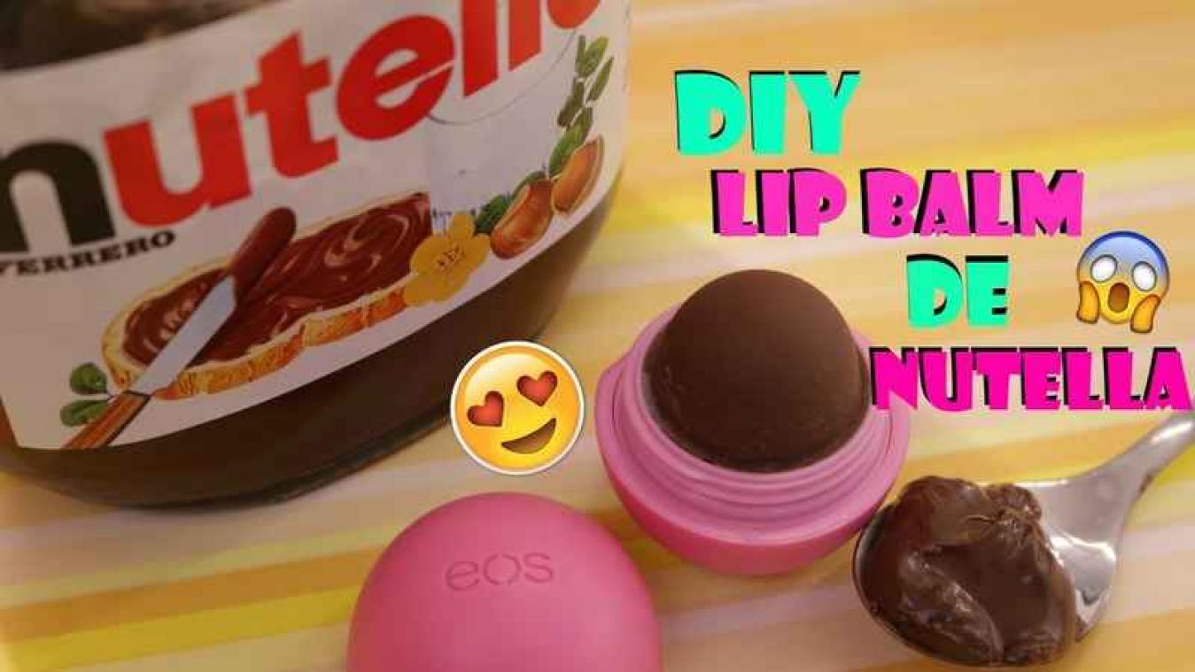 Deze Nutella-lippenbalsem is om je duimen en vingers bij af te likken