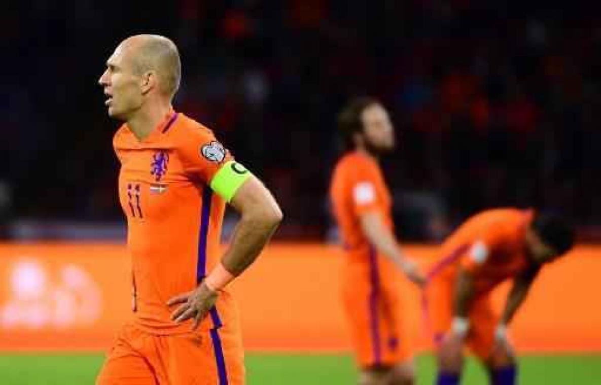 Kwal. WK 2018 - Arjen Robben stopt als Nederlands international