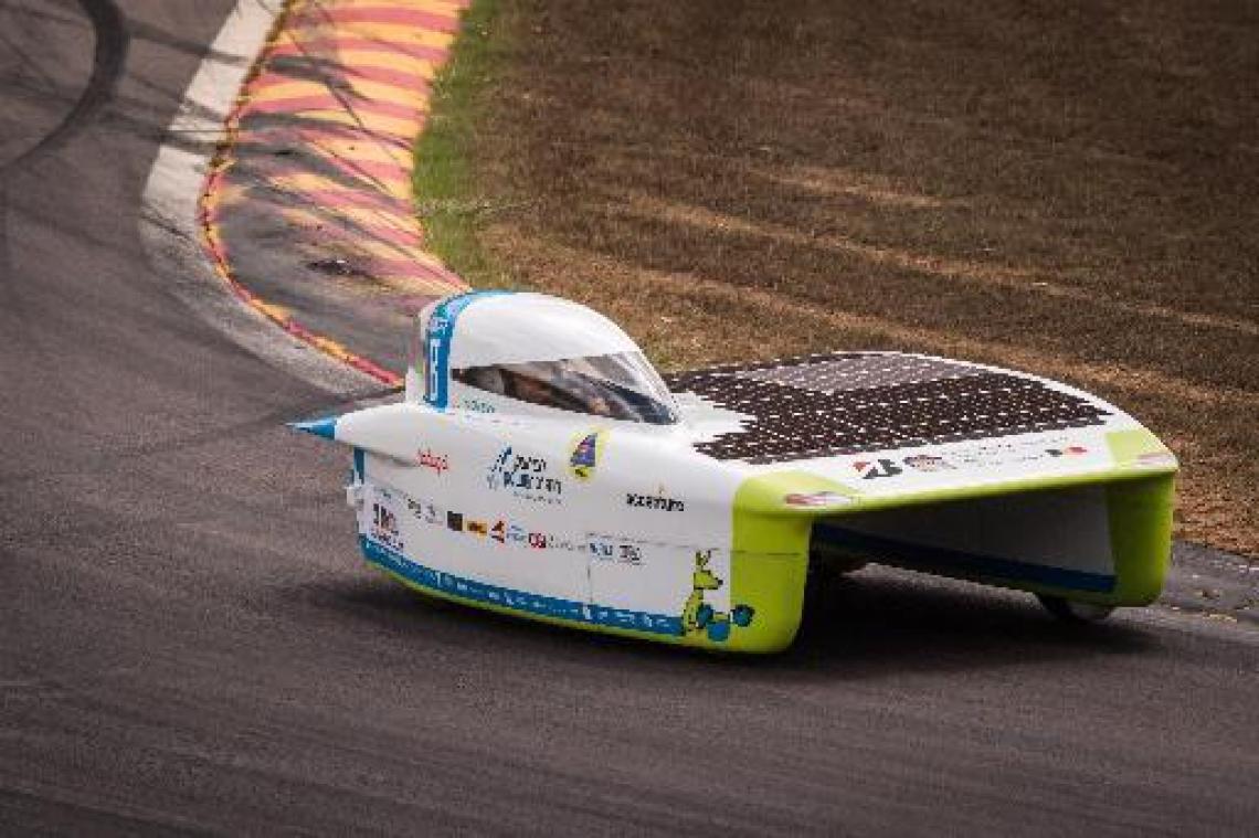 Leuvens studententeam derde geëindigd in WK-zonnewagenrace in Australië