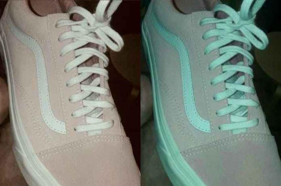 POLL. Welke kleur heeft deze schoen volgens jou?