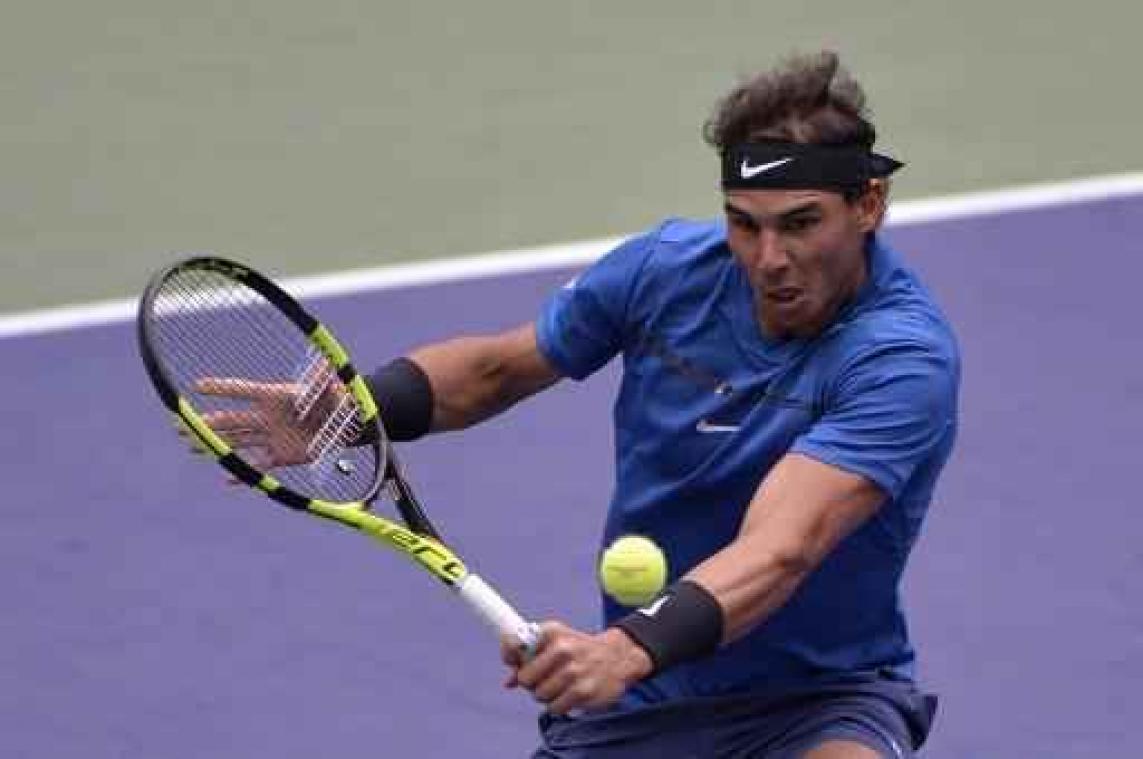 Nadal heeft ticket voor halve finales in Shanghai beet