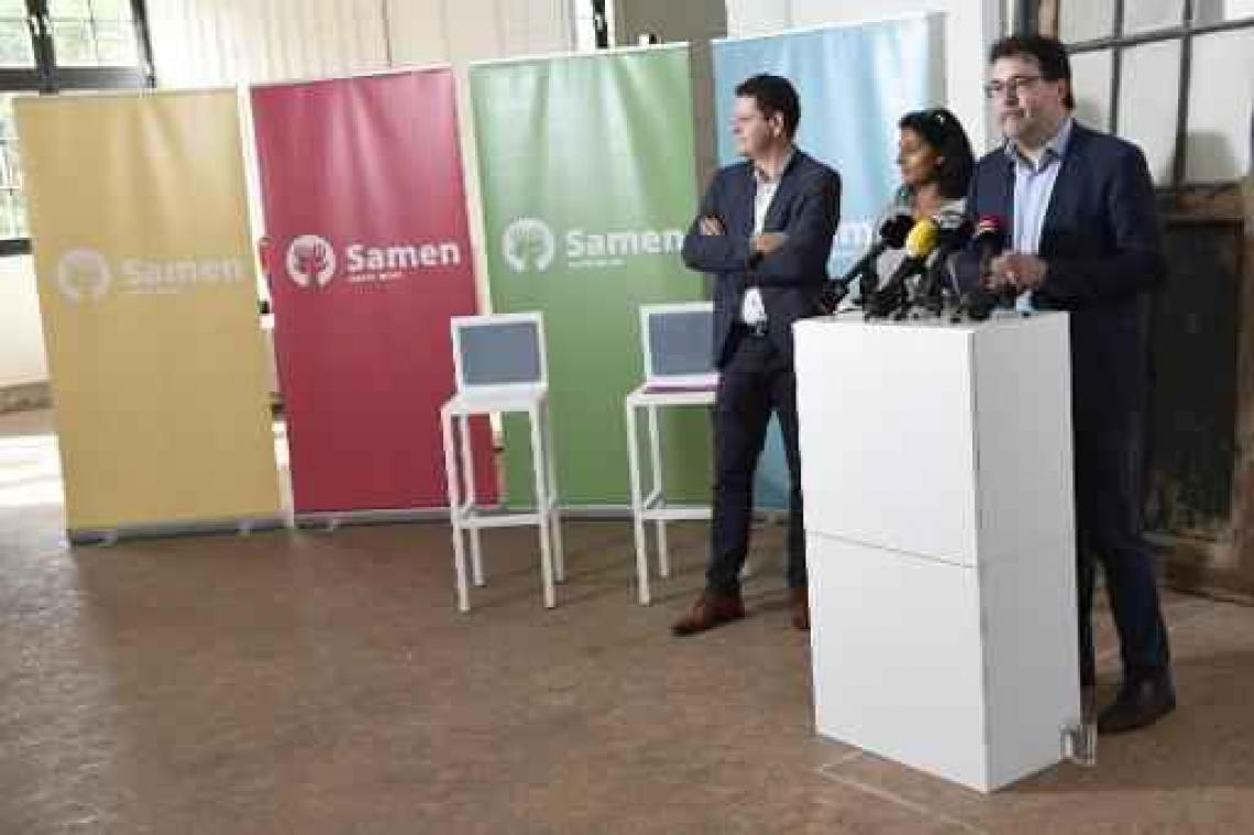 Groen en sp.a willen als "Samen" naar Antwerpse kiezer trekken