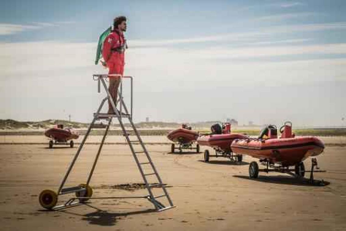 Kust maakt zich op voor zomers weekend