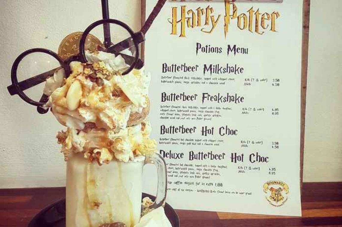 Hmm: deze Harry Potter-freakshakes zien er overheerlijk uit