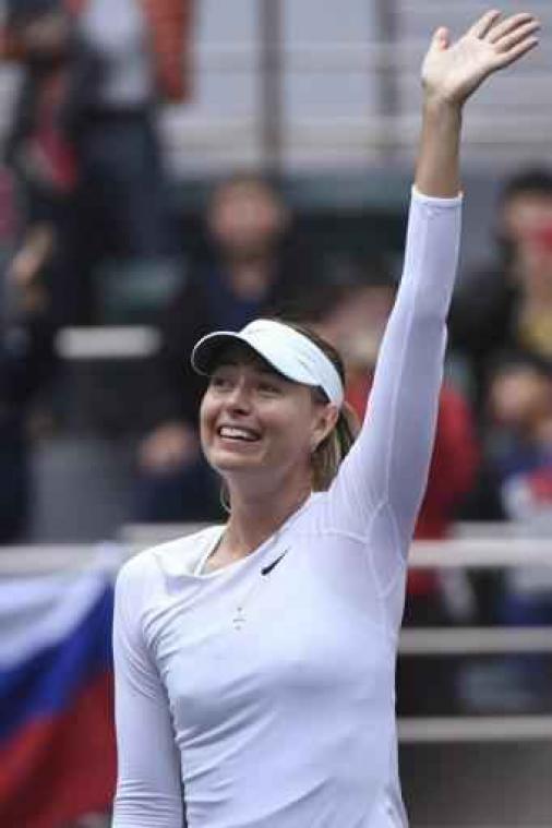 Maria Sharapova stijgt naar 57e plaats op WTA-ranking