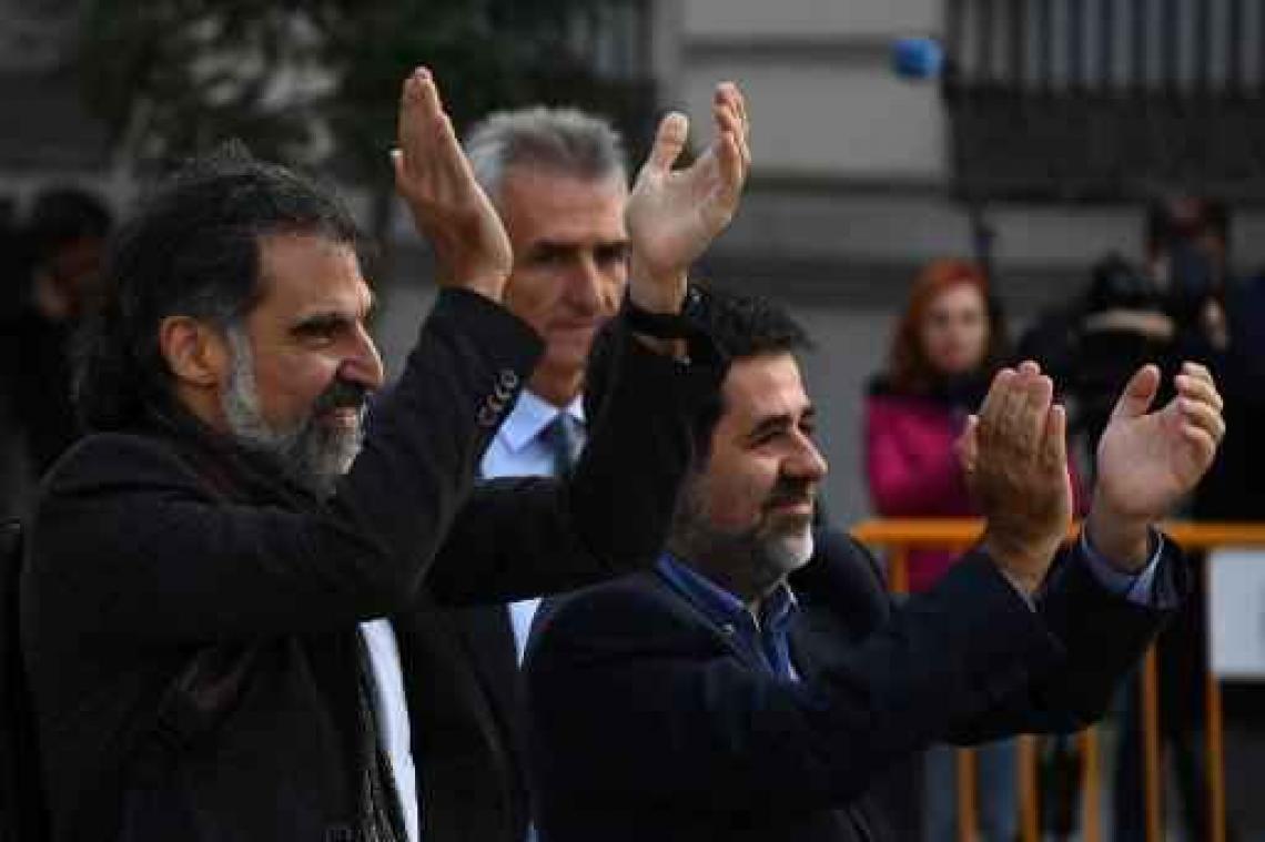 Referendum Catalonië - Leiders van separatistische organisaties preventief opgesloten