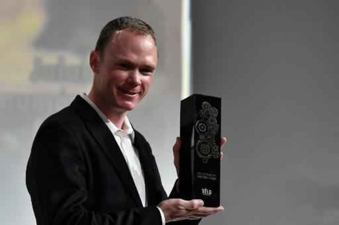 Chris Froome wint derde Vélo d'Or