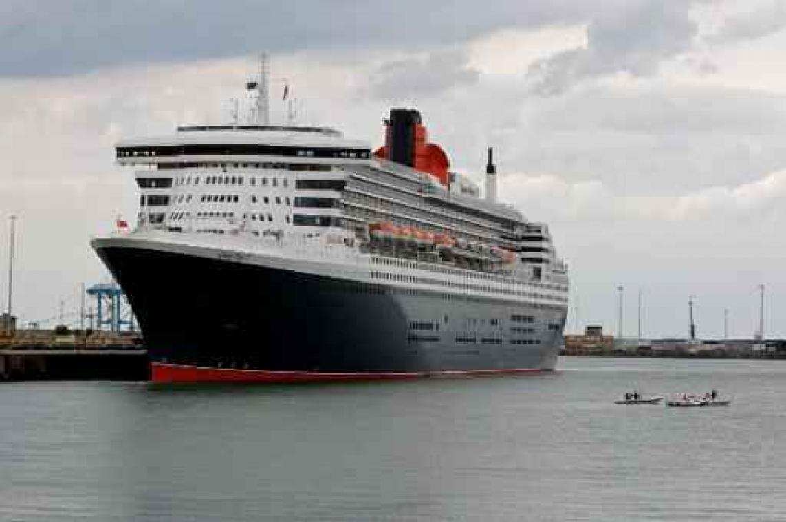 Cruises weer op recordkoers in Zeebrugge