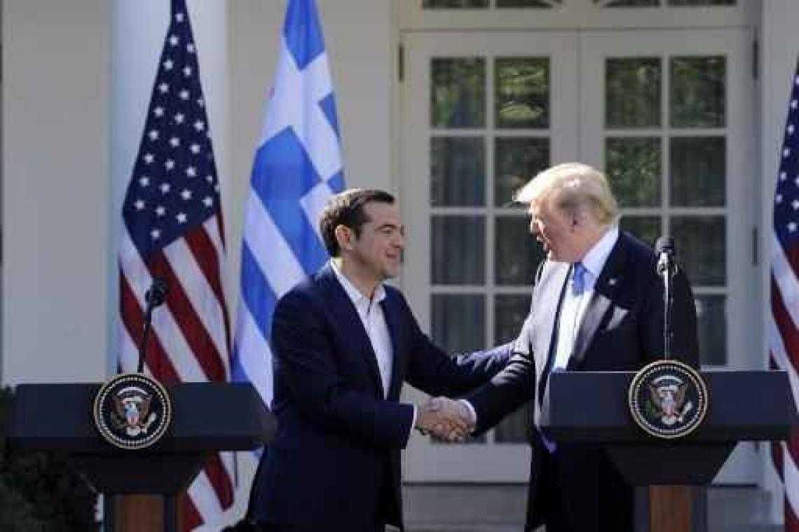 Trump herbevestigt Amerikaanse steun voor schuldverlichting Griekenland