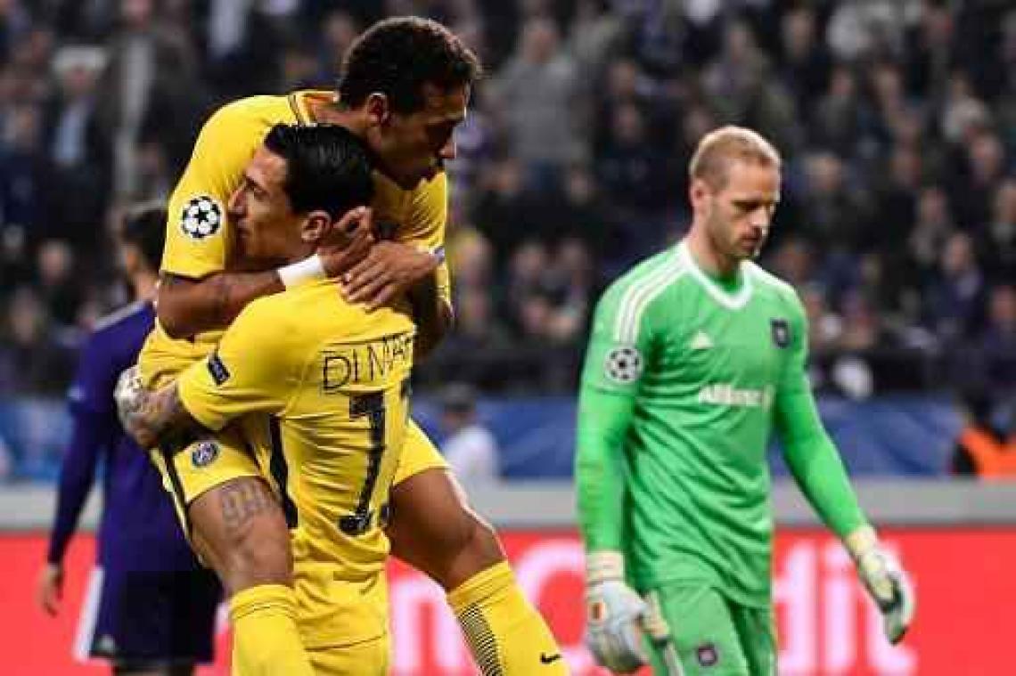 Champions League - PSG verkoopt Anderlecht dreun