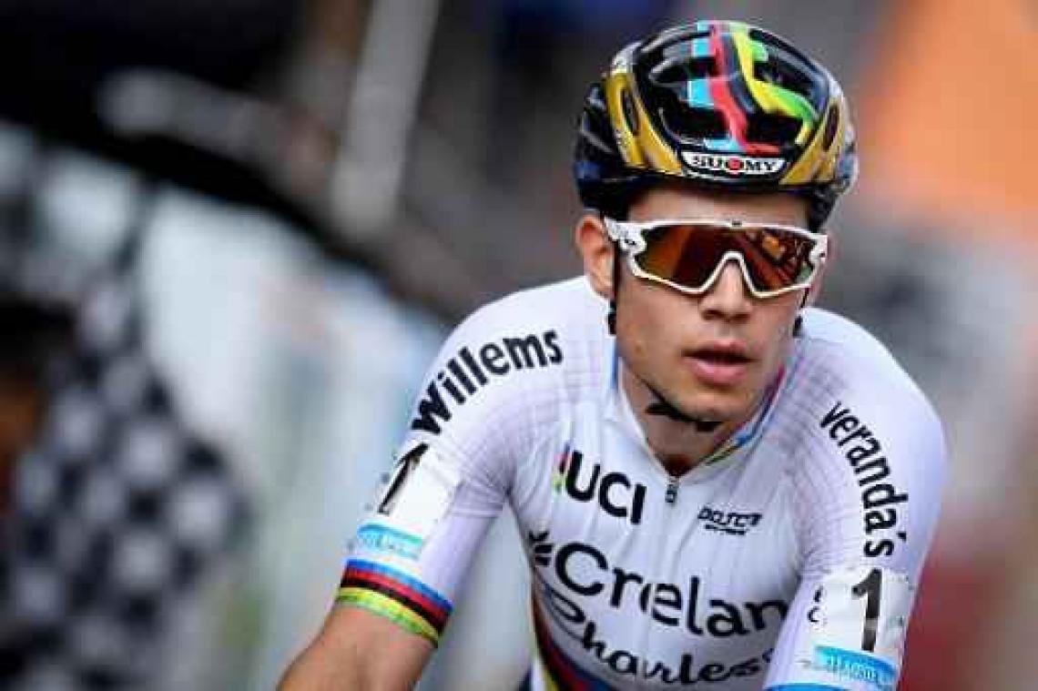 Wout van Aert wil elke week progressie maken