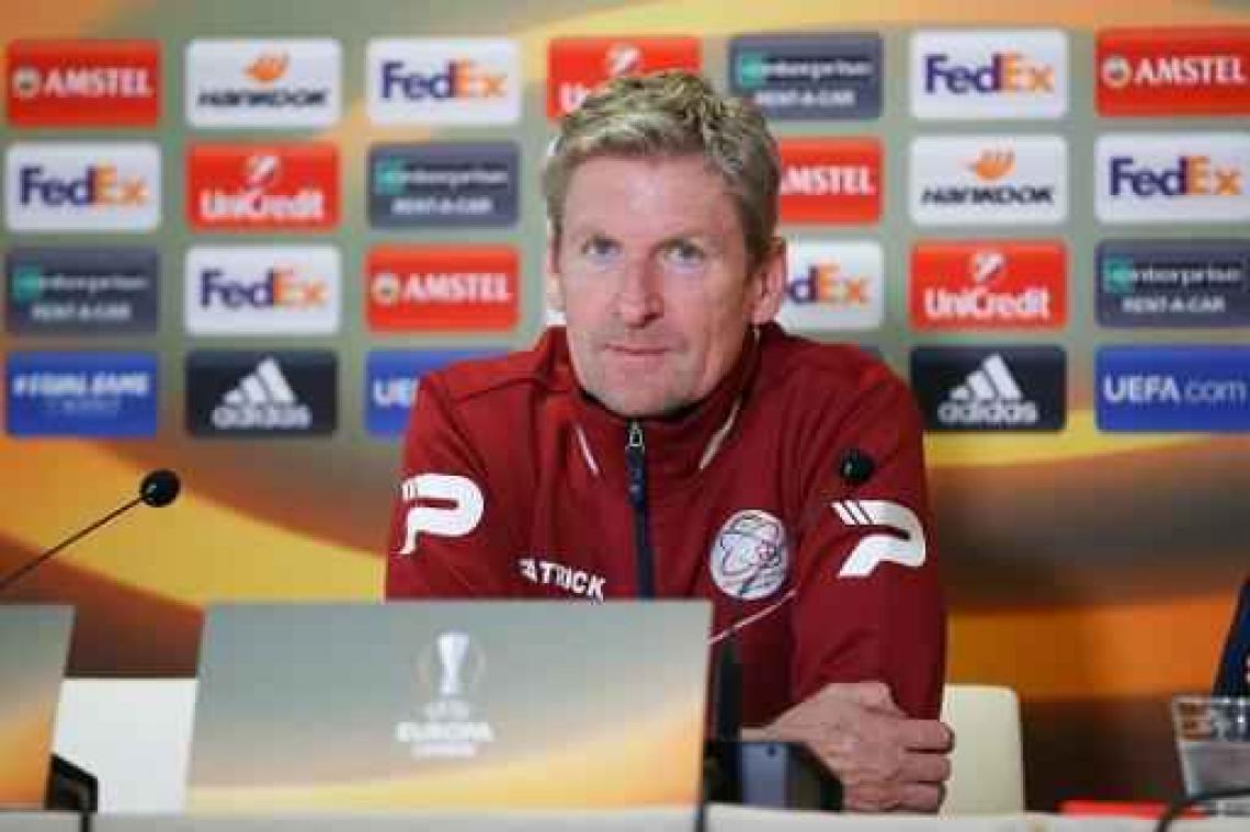 Francky Dury wijzigt elftal op vijf plaatsen in vergelijking met nederlaag tegen Antwerp