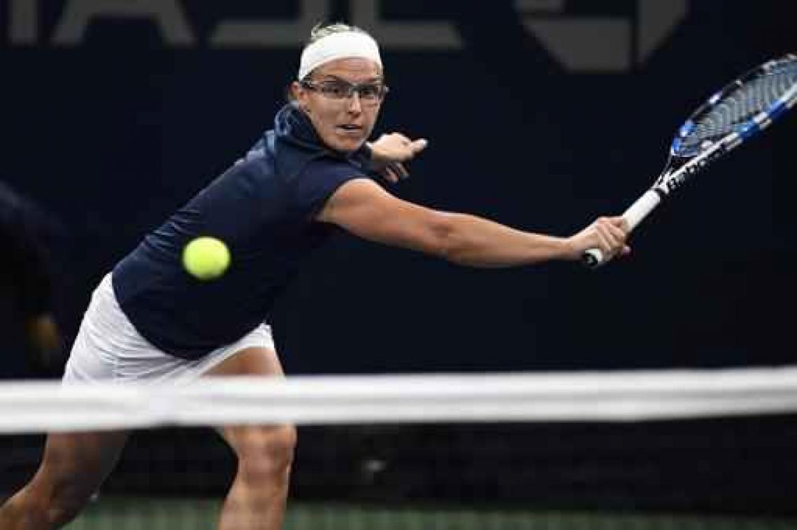 Flipkens en Bouchard door naar halve finales dubbelspel in Luxemburg