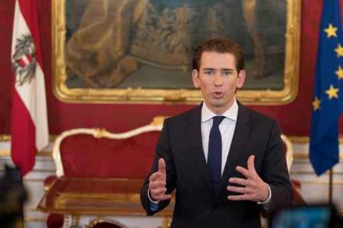 Sebastian Kurz begint aan zoektocht naar nieuw kabinet