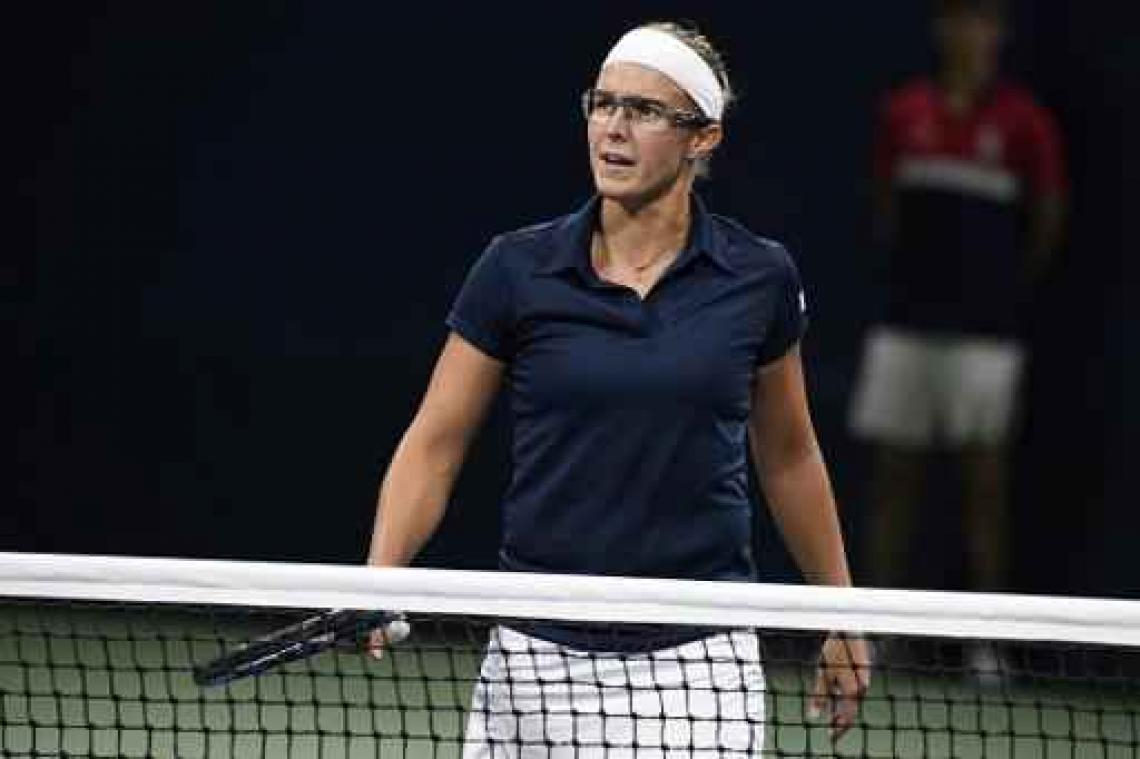 WTA Luxemburg - Kirsten Flipkens kan dubbelfinale niet winnen