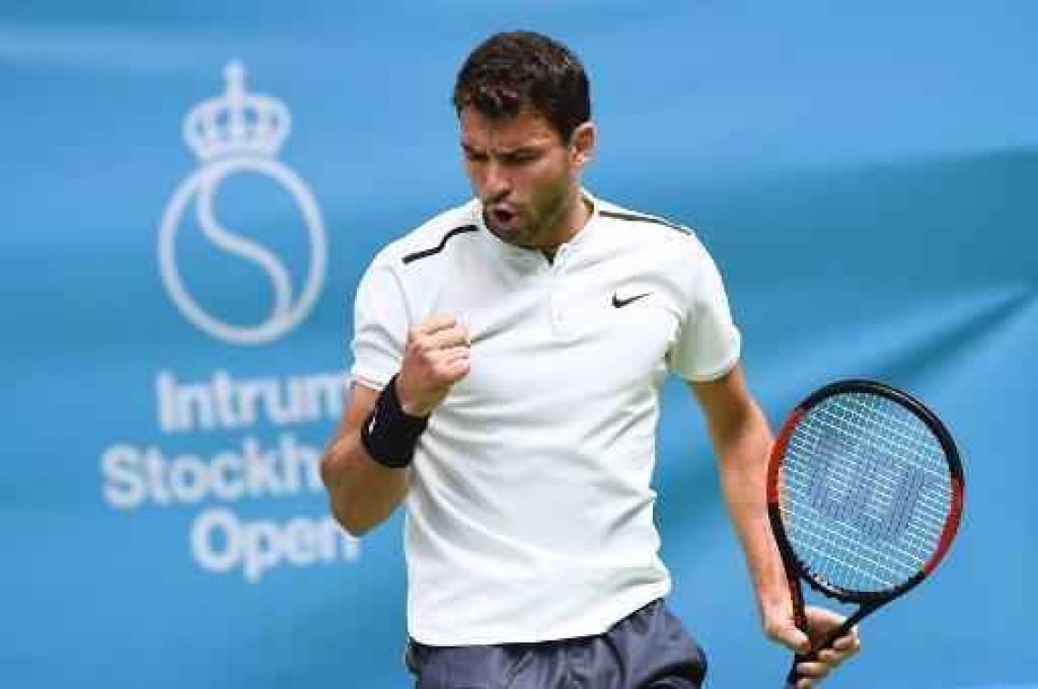 ATP Stockholm - Grigor Dimitrov en Juan Martin del Potro spelen finale