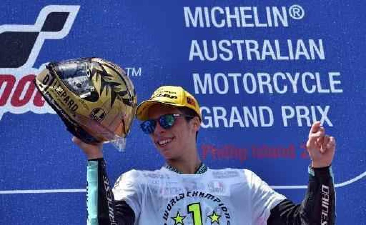 WK snelheid - GP van Australië - Spanjaard Mir verovert wereldtitel in Moto3