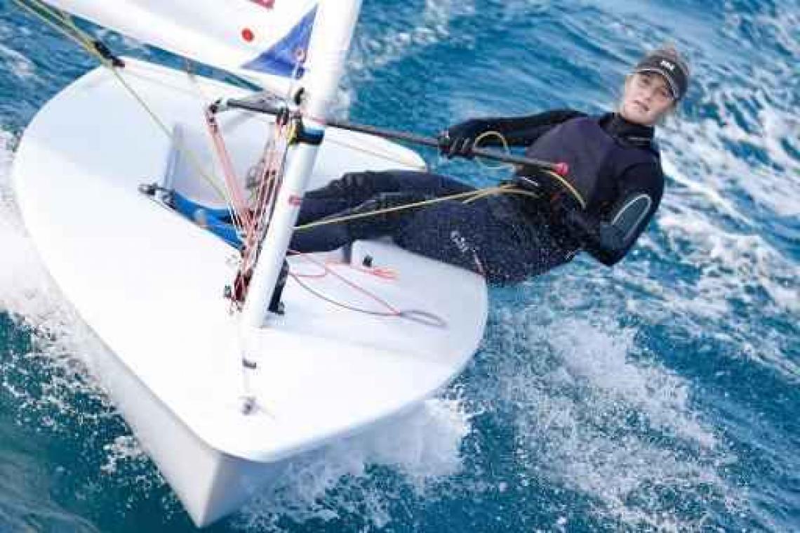 WB zeilen Gamagori - Emma Plasschaert pakt het zilver in Laser Radial-klasse