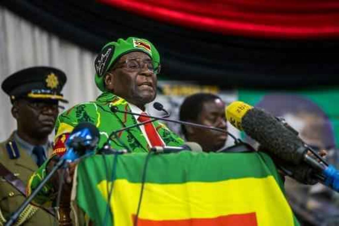 WHO trekt benoeming van Mugabe als goodwillambassadeur weer in
