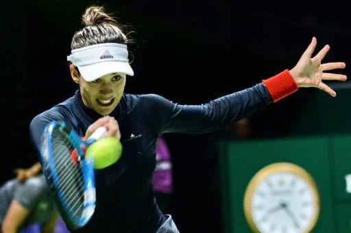 WTA Masters - Muguruza heeft weinig moeite met Ostapenko