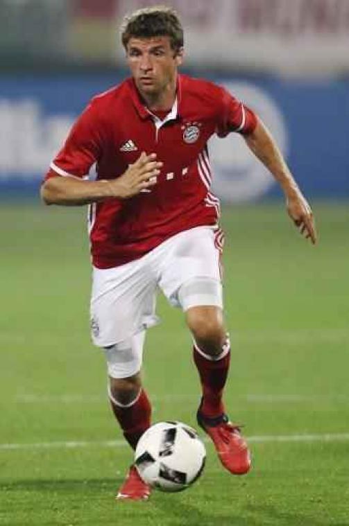 Bayern München is Thomas Müller drie weken kwijt