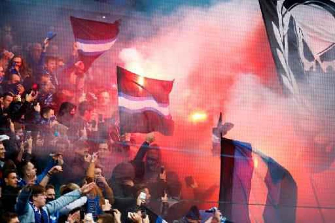 Geen gerechtelijke arrestaties na voetbalrellen in Brugge