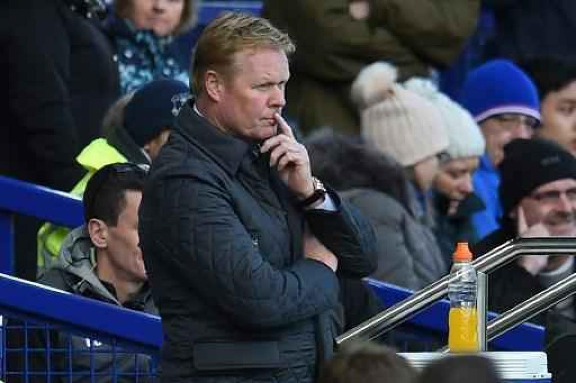 Ronald Koeman is niet langer coach van Everton