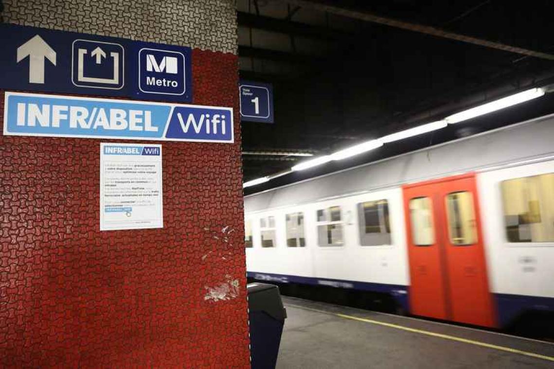 Er komt geen wifi op de trein