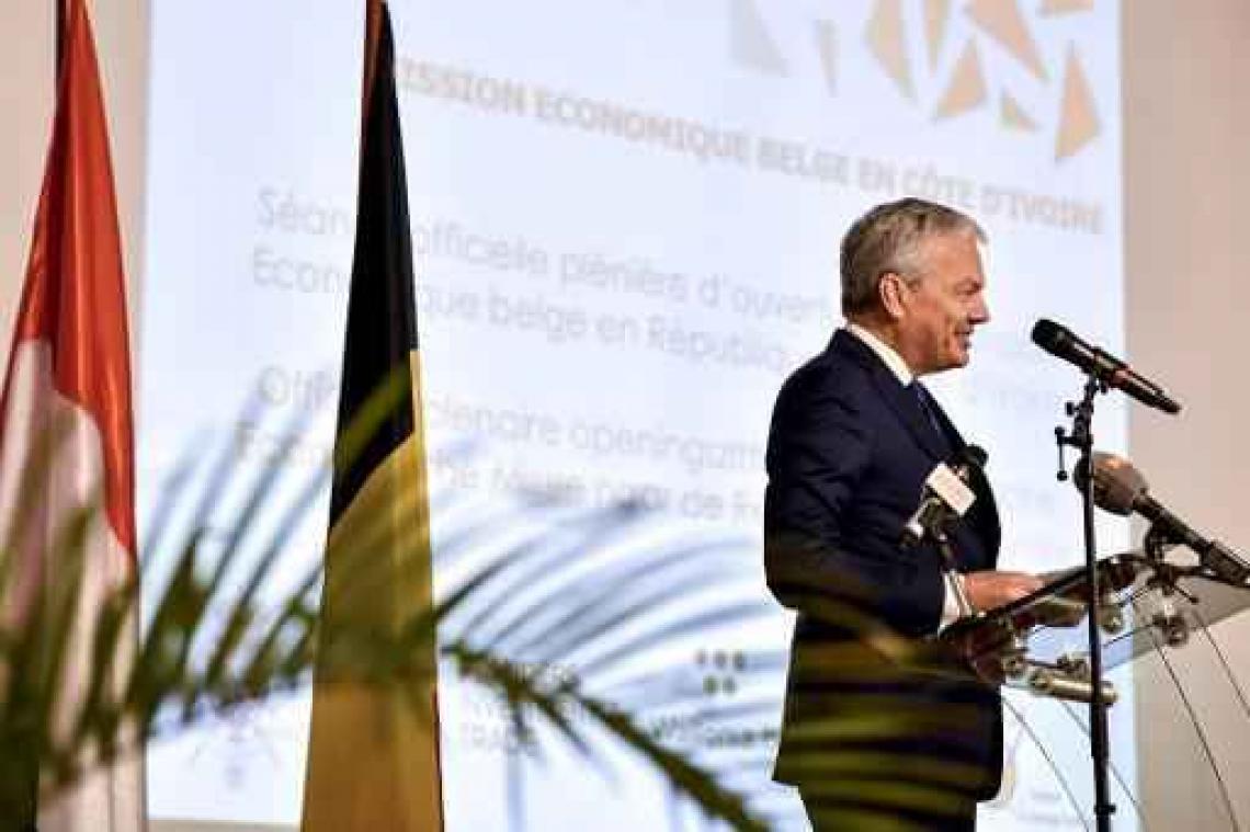 Reynders kondigt samenwerkingsakkoord met Ivoorkust aan