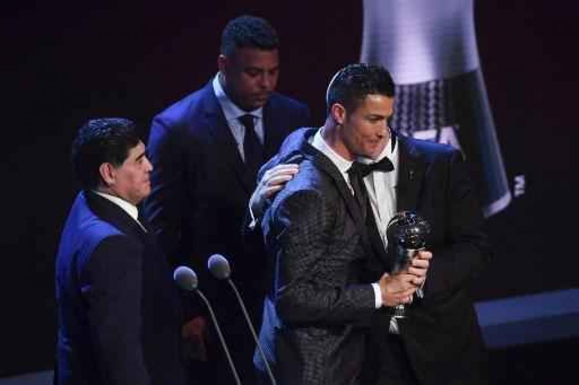 The Best FIFA Football Awards - Cristiano Ronaldo opnieuw beste van de wereld