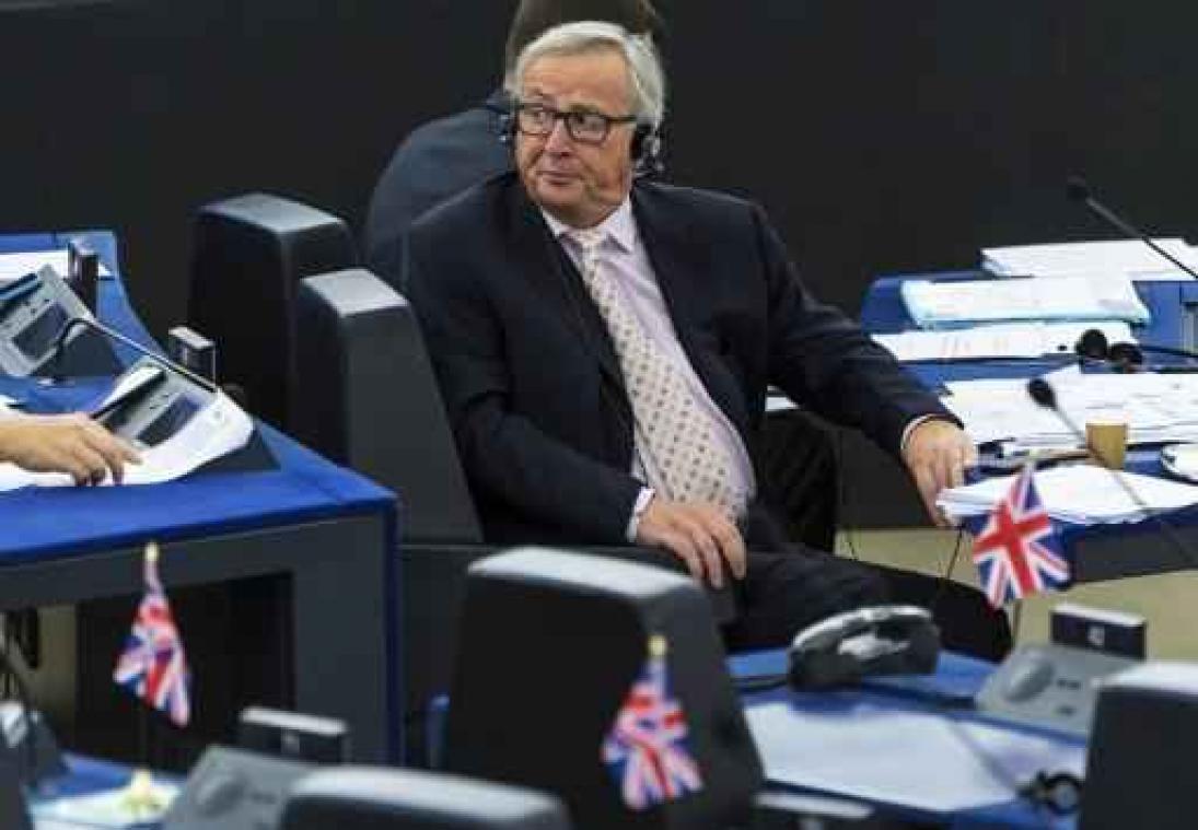 Juncker: "Wie geen akkoord wil over brexit heeft geen vrienden in de Commissie"
