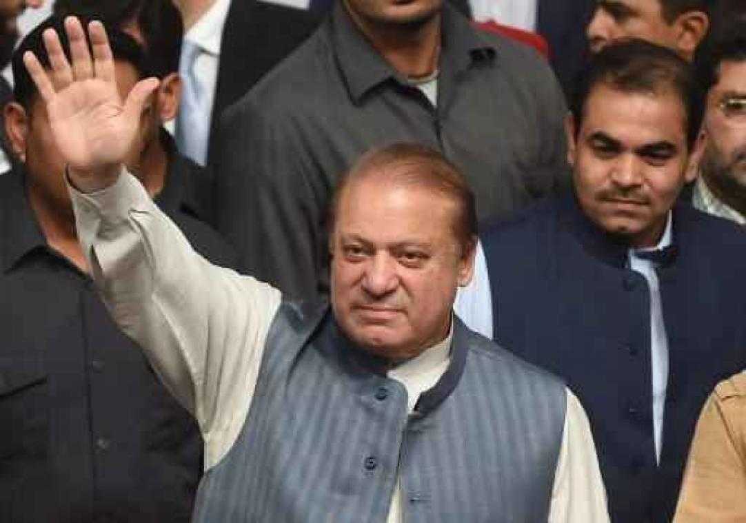 Aanhoudingsbevel tegen Pakistaanse oud-premier Nawaz Sharif