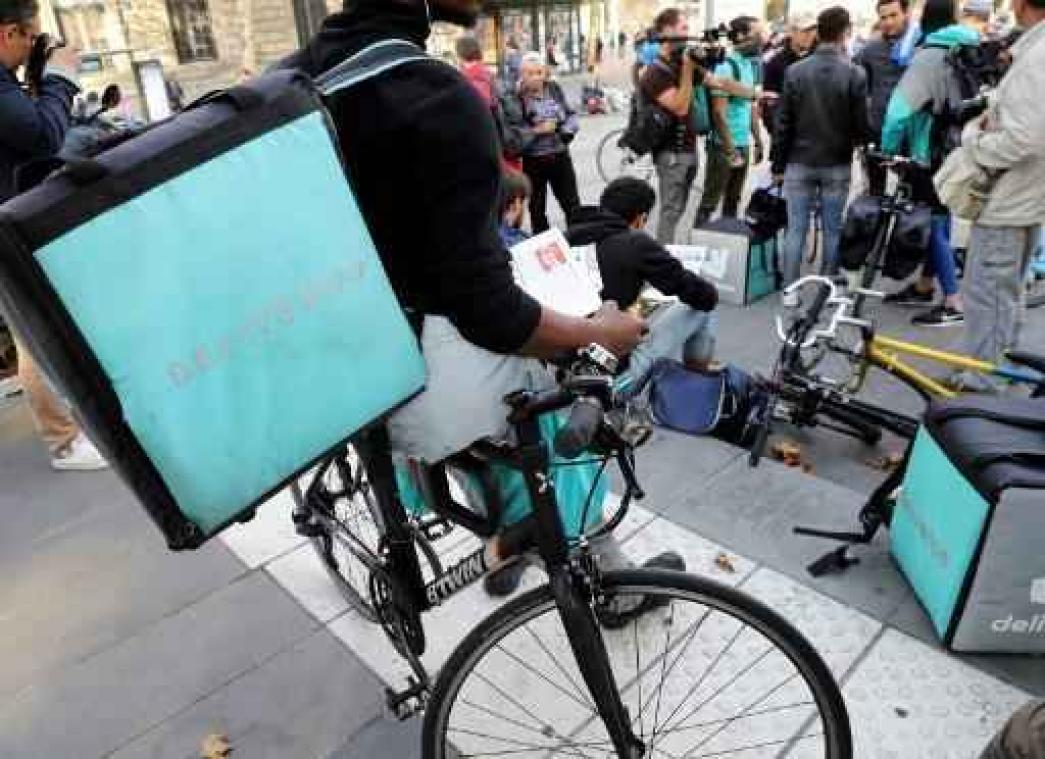 Deliveroo: "We staan ter beschikking van minister Peeters"