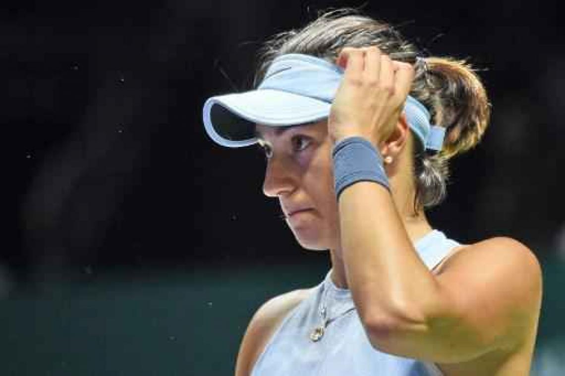 Caroline Garcia blijft in de running voor halve finales in Singapore