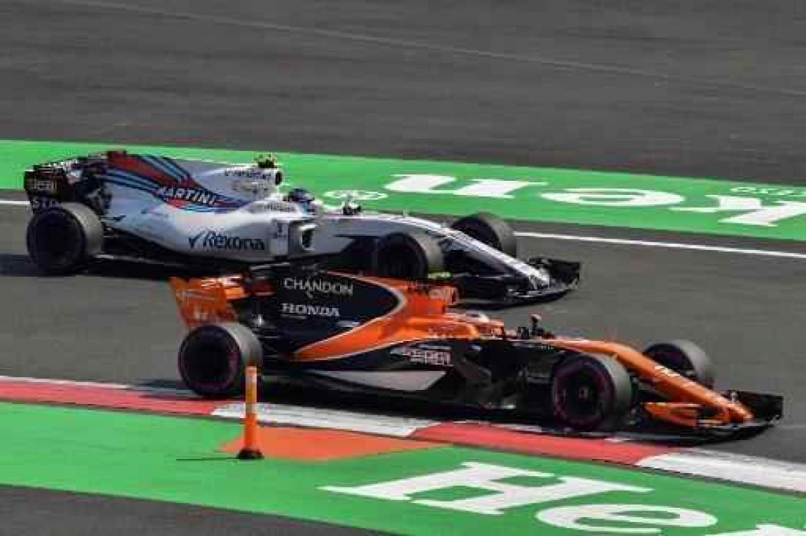 F1 - GP van Mexico - Stoffel Vandoorne wordt 15e in tweede vrije oefensessie