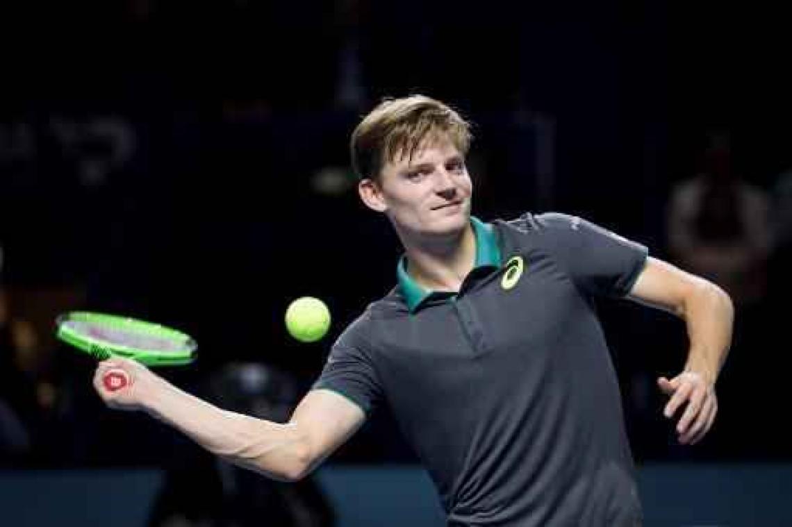 ATP Bazel - Goffin hoopt "plezier te hebben" tegen Federer