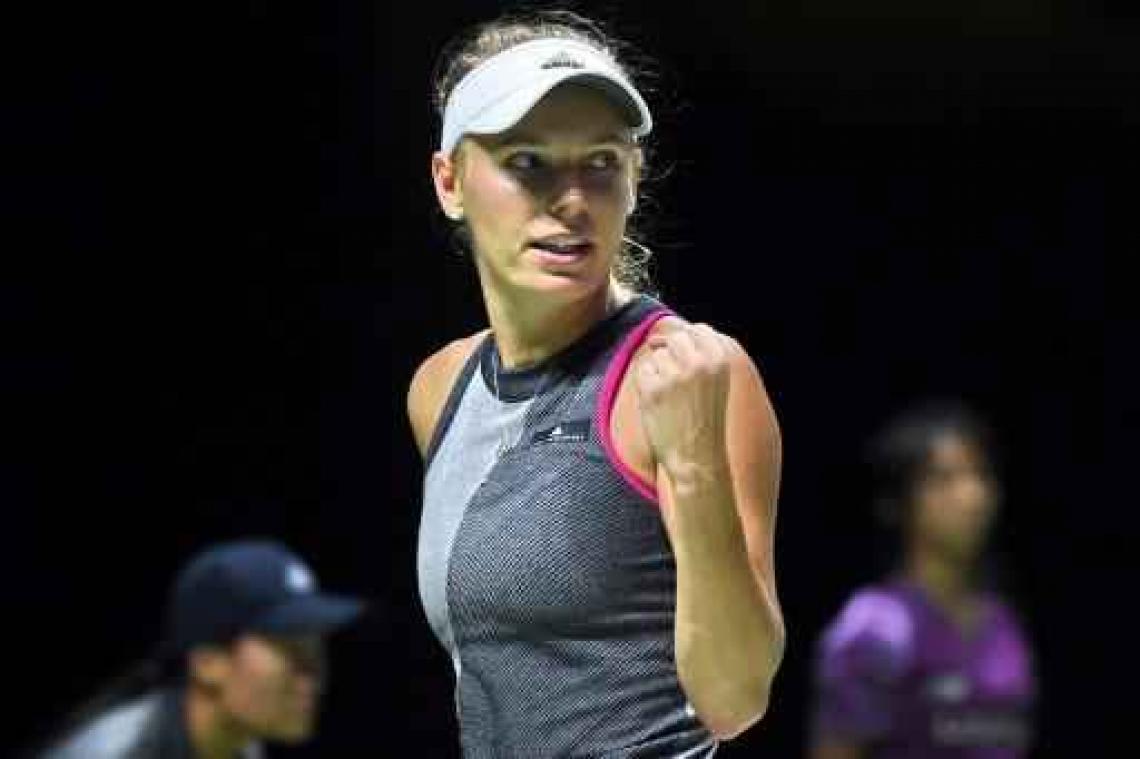Carolina Wozniacki in finale tegen Venus Williams