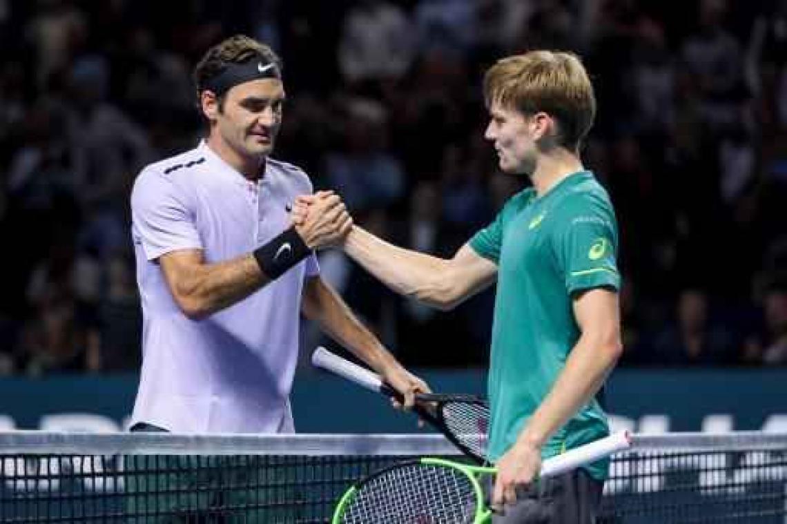 Goffin blijft tiende op ATP-ranking