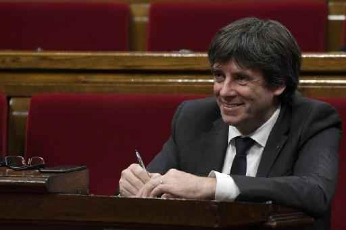 Puigdemont in België: "Teken van wanhoop"