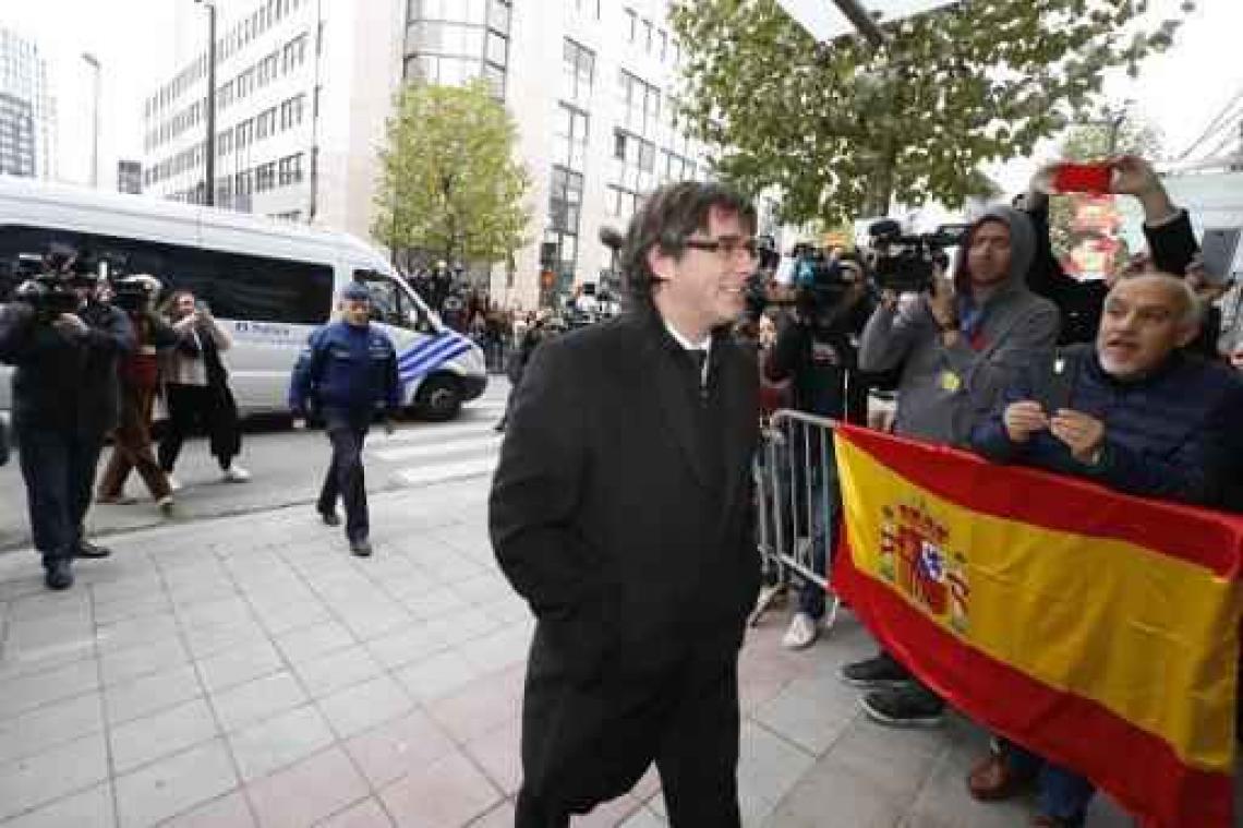 Puigdemont niet in België om politiek asiel aan te vragen