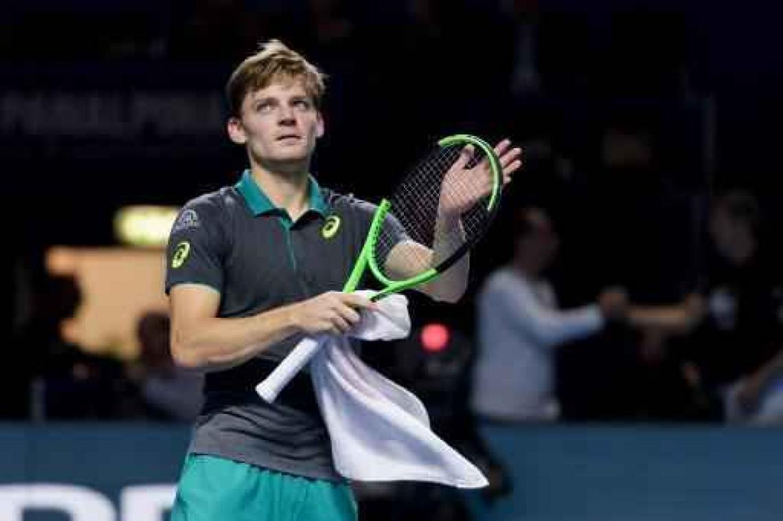 ATP Parijs-Bercy - David Goffin is twee concurrenten kwijt in race naar Londen