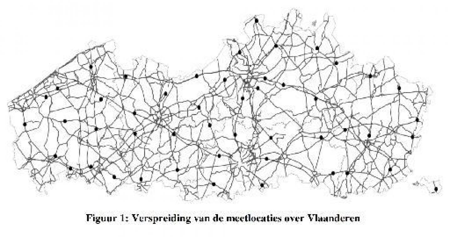 Vlaanderen meet temperatuur op duizenden kilometers snel- en gewestwegen