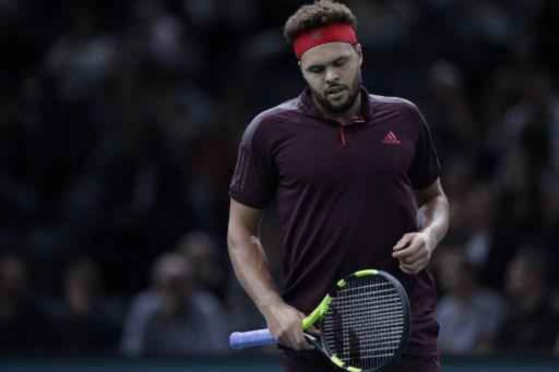 ATP Parijs-Bercy - Benneteau schakelt Tsonga uit, deelname ATP Finals nadert voor Goffin