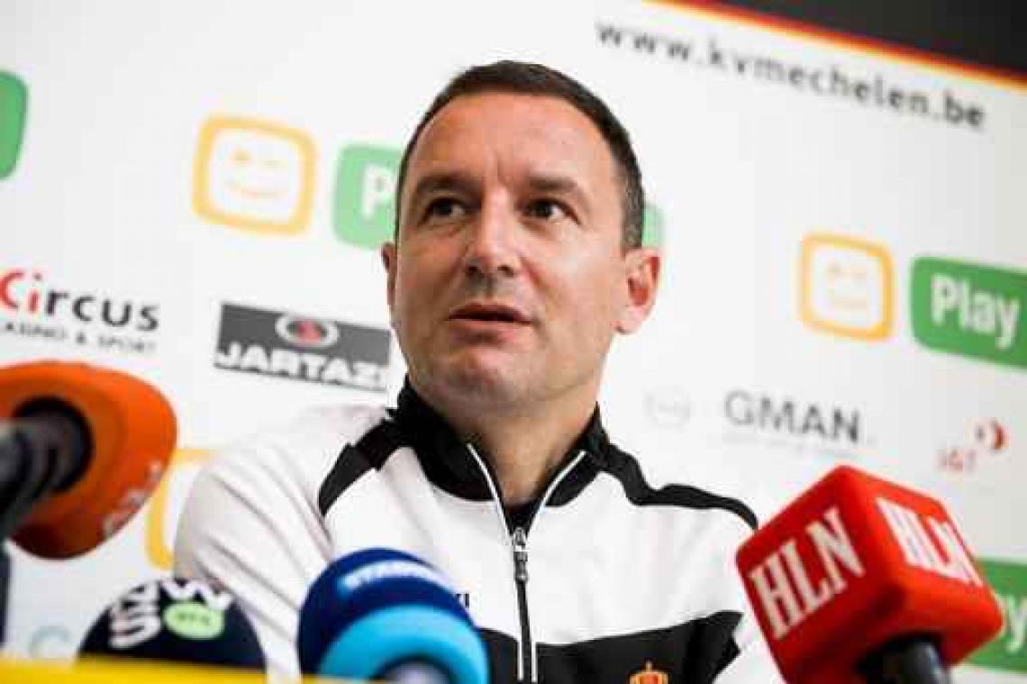 Aleksandar Jankovic voelt zich klaar om KV Mechelen uit de nood te helpen