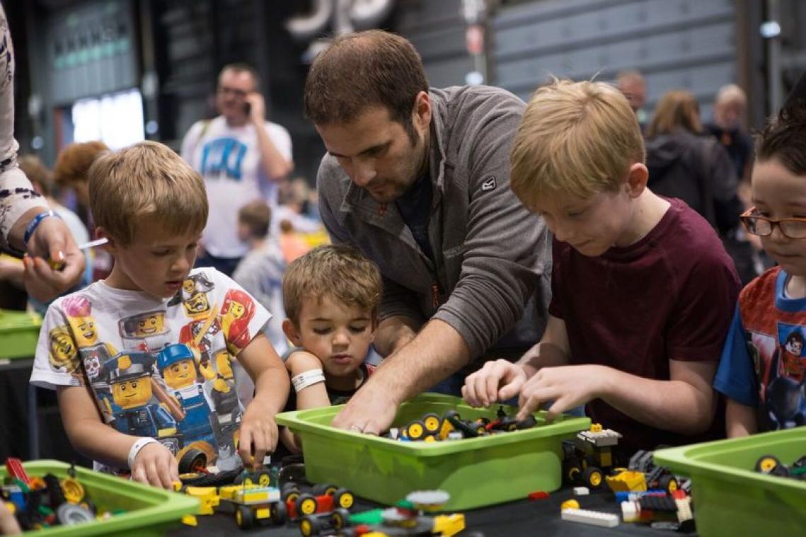 Bricklive, dé afspraak voor Lego-fans, slaat zijn tenten op in Brussel