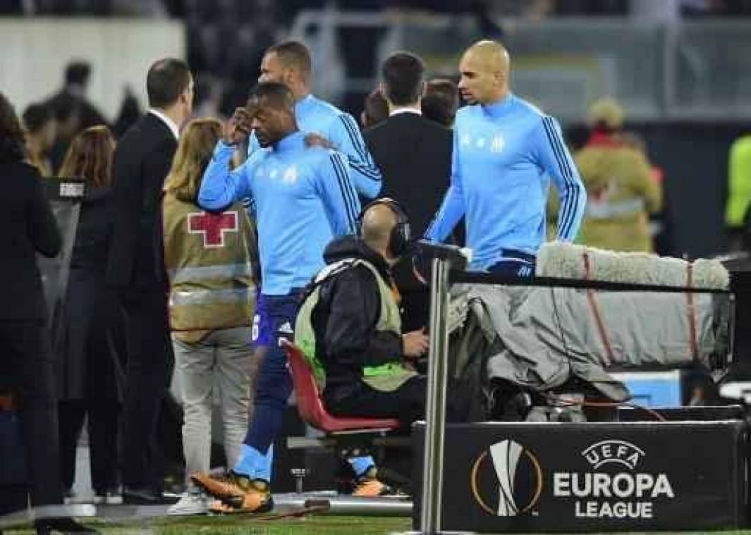 Europa League - Olympique Marseille-verdediger Evra uitgesloten na trap aan supporter
