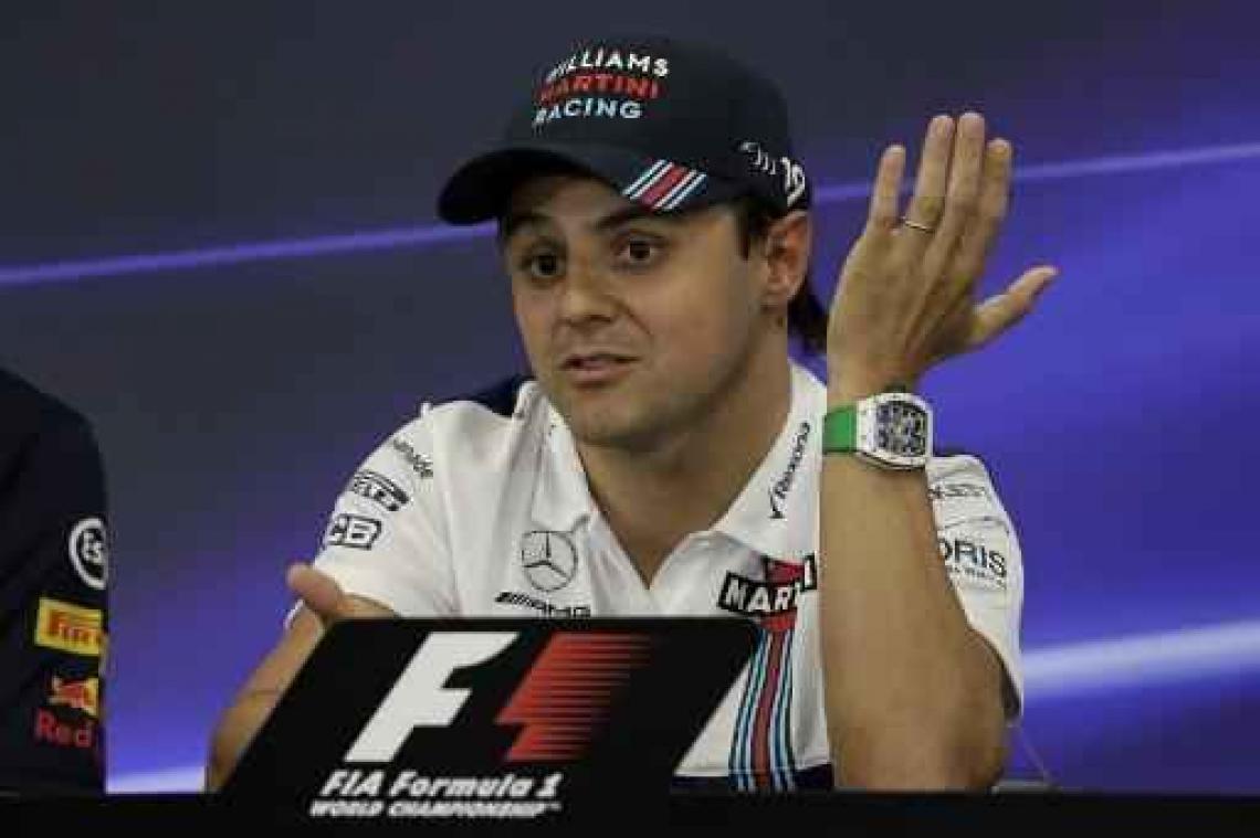 Felipe Massa zet (opnieuw) punt achter F1-carrière