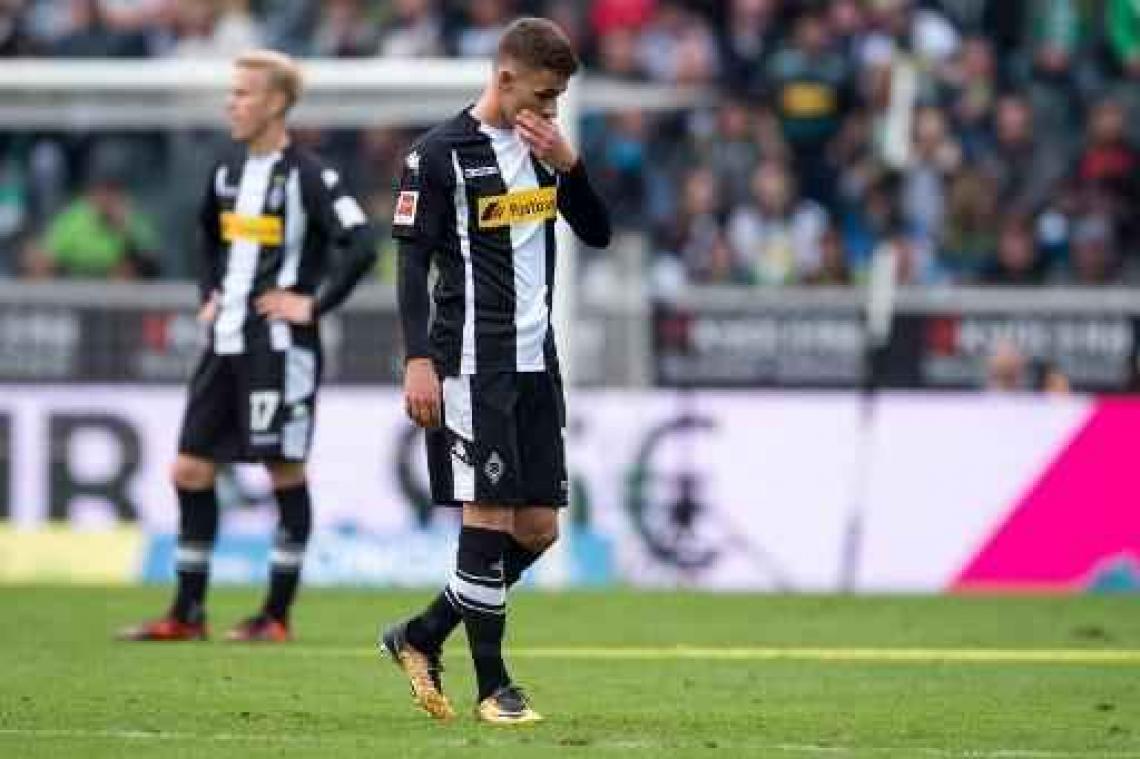 Thorgan Hazard geraakt met Borussia Mönchengladbach niet voorbij Mainz